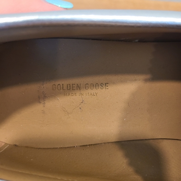 Golden Goose Jerry Metallic Silver Penny Loafer - Picture 11 of 16